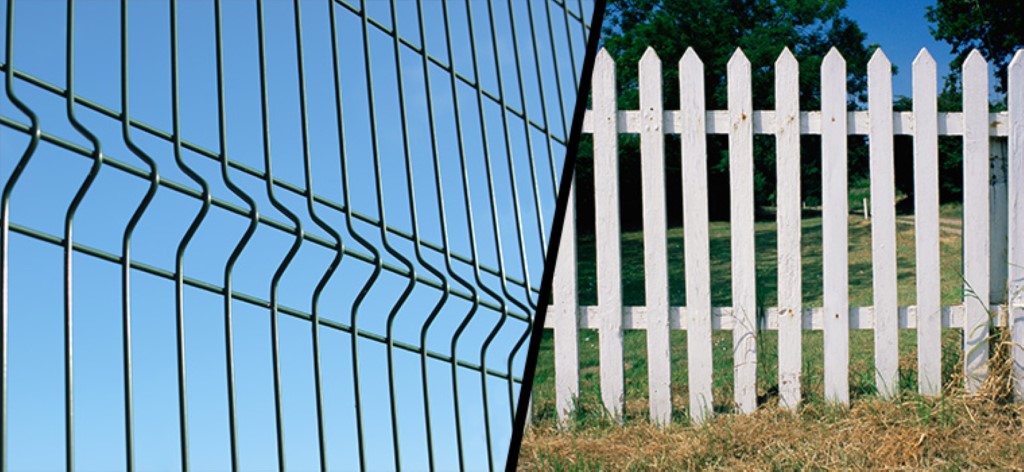 picture of a Paladin vs palisade fence