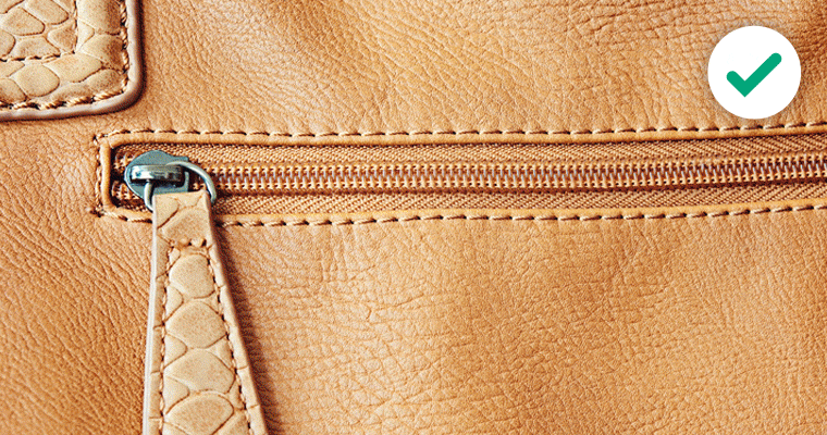 picture of a zipped pocket